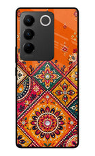 Kutch Glow Vivo V27/V27 Pro Glass Case