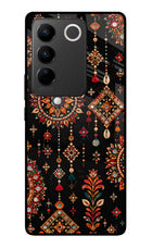 Boho Noir Vivo V27/V27 Pro Glass Case