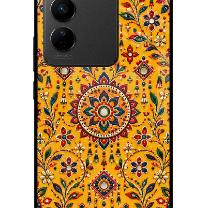 Sunlit Aura Vivo V27/V27 Pro Glass Case