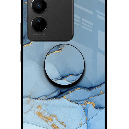 Blue Marble Vivo V27/V27 Pro Glass Case