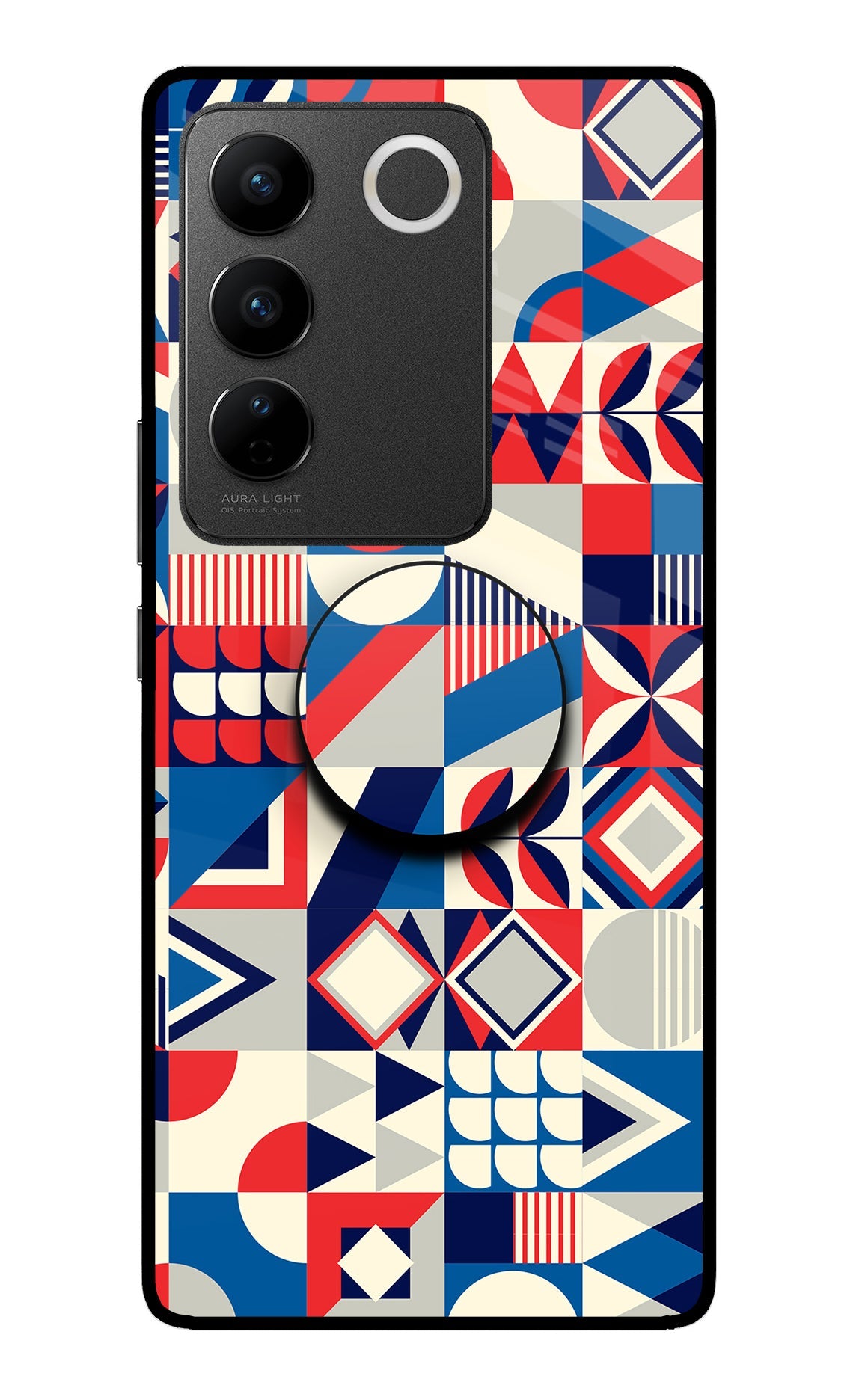 Colorful Pattern Vivo V27/V27 Pro Pop Case