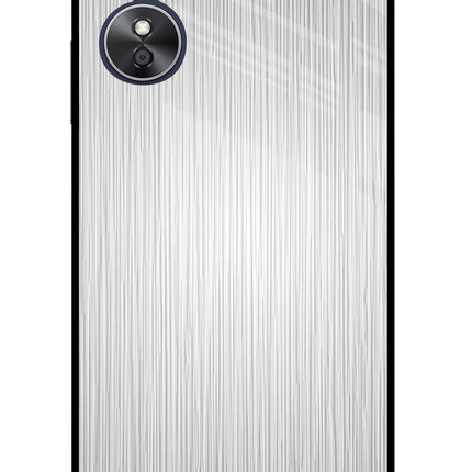 Wooden Grey Texture Oppo A17 Glass Case Back Cover by Casekaro