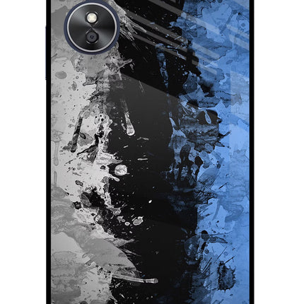 Artistic Design Oppo A17 Glass Case Back Cover by Casekaro