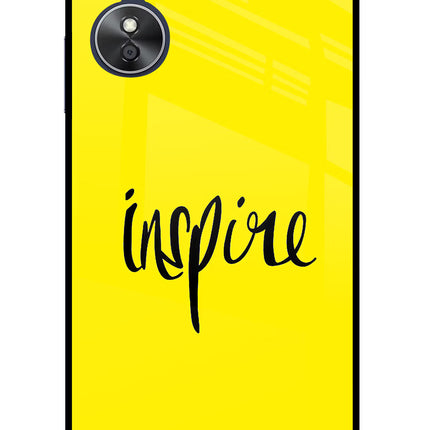Inspire Oppo A17 Glass Case Back Cover by Casekaro