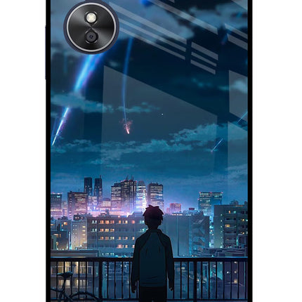 Anime Oppo A17 Glass Case