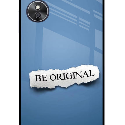 Be Original Oppo A17 Glass Case Back Cover by Casekaro