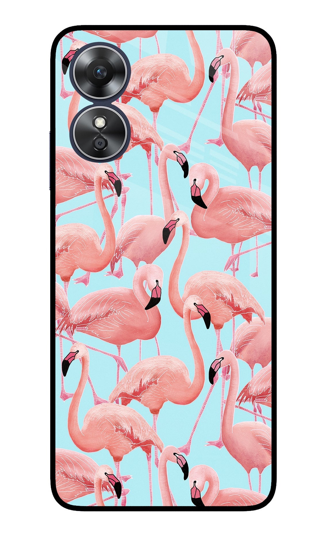 Flamboyance Oppo A17 Back Cover