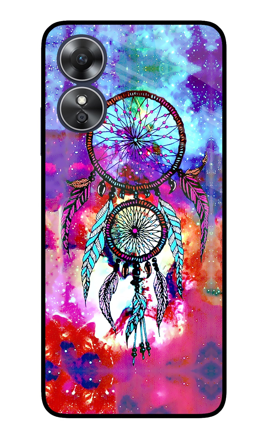 Dream Catcher Abstract Oppo A17 Glass Case