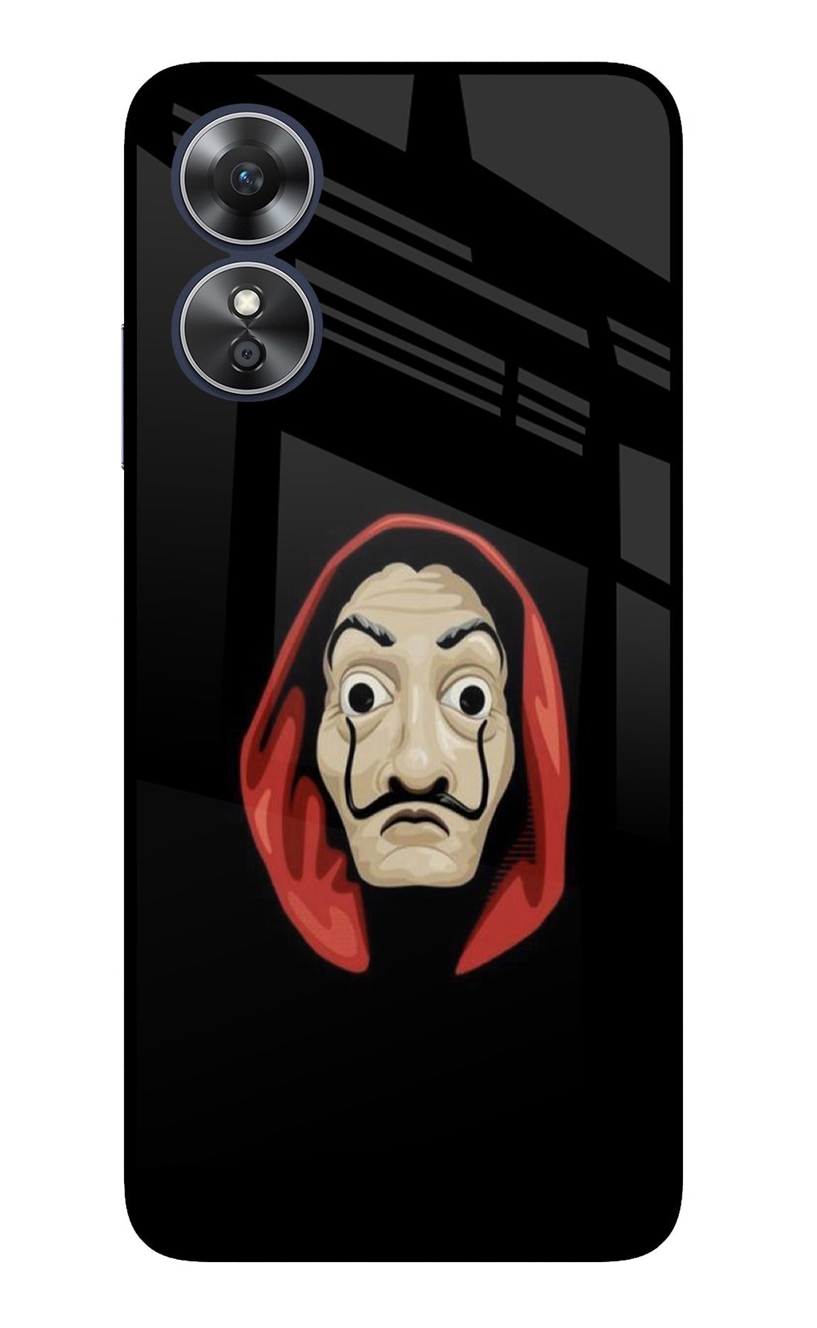 Money Heist Oppo A17 Back Cover