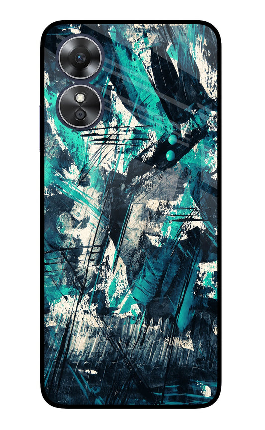 Artwork Oppo A17 Glass Case