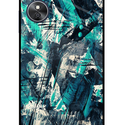 Artwork Oppo A17 Glass Case Back Cover by Casekaro
