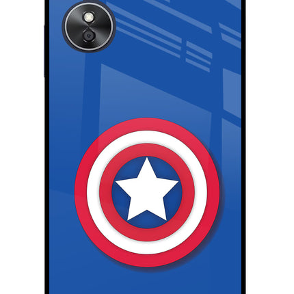 Shield Oppo A17 Glass Case Back Cover by Casekaro