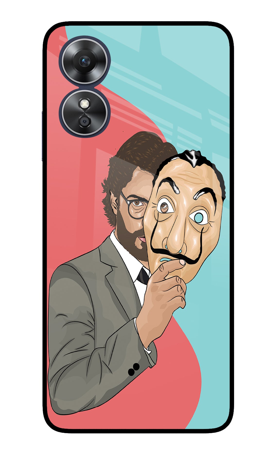 Professor Oppo A17 Back Cover