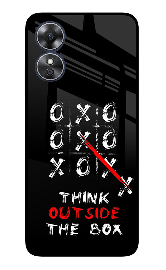 Think out of the BOX Oppo A17 Glass Case