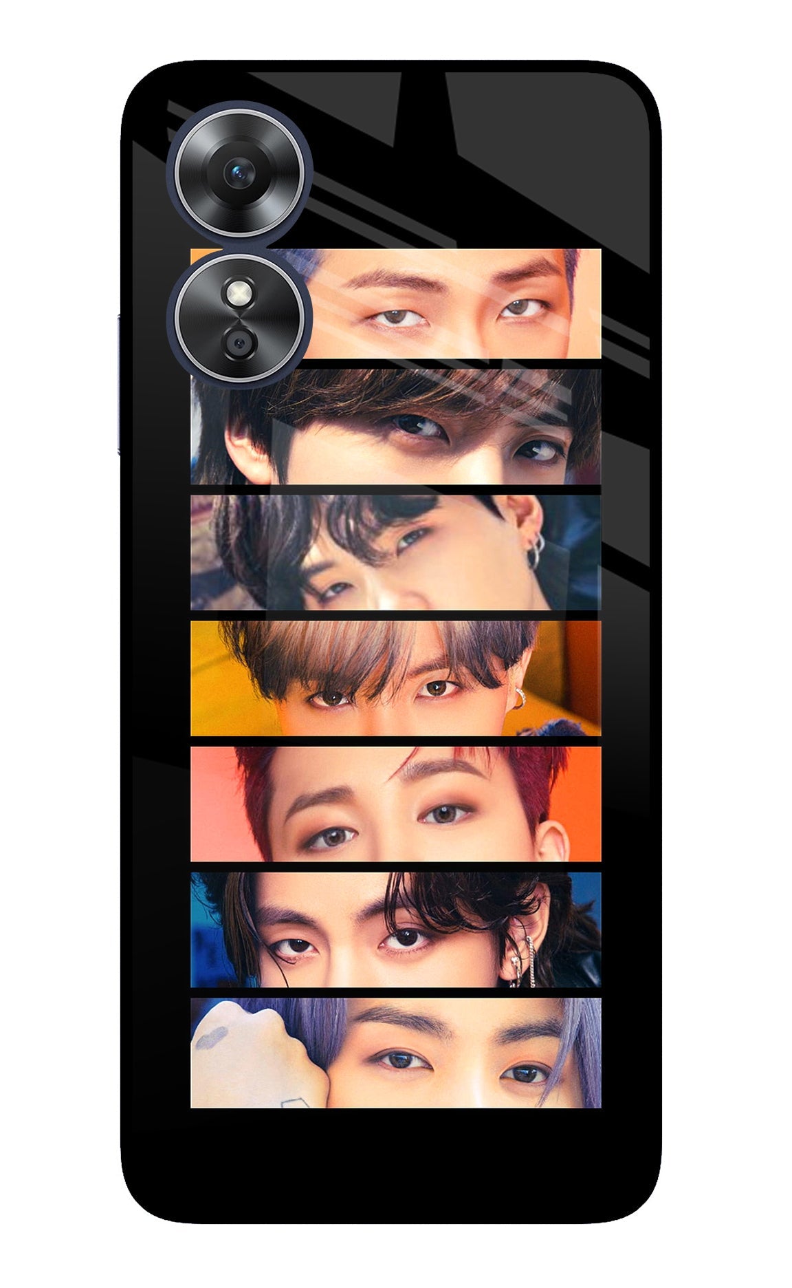 BTS Eyes Oppo A17 Back Cover