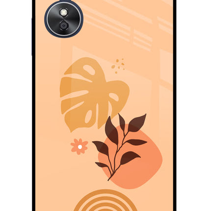 Bohemian Art Oppo A17 Glass Case Back Cover by Casekaro