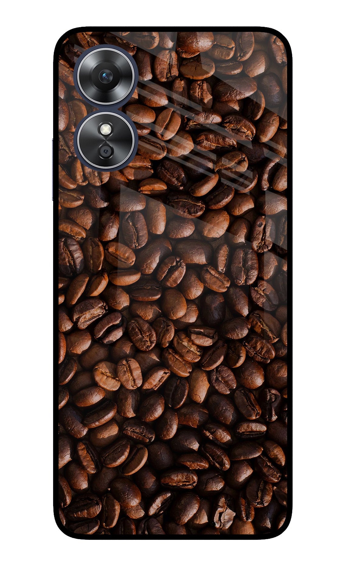 Coffee Beans Oppo A17 Back Cover