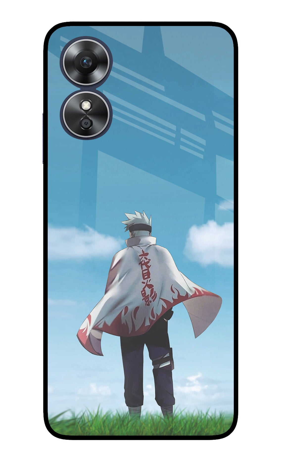 Kakashi Oppo A17 Back Cover