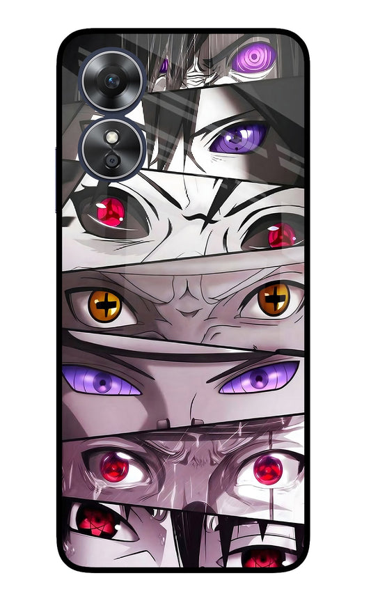 Naruto Anime Oppo A17 Glass Case