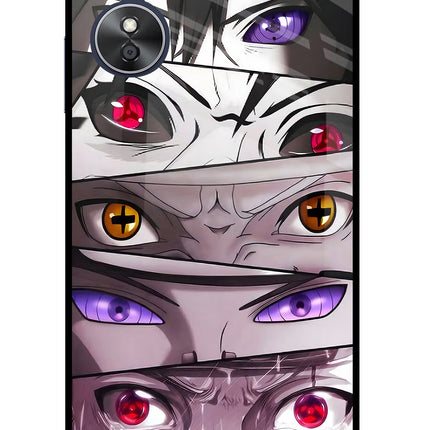 Naruto Anime Oppo A17 Glass Case
