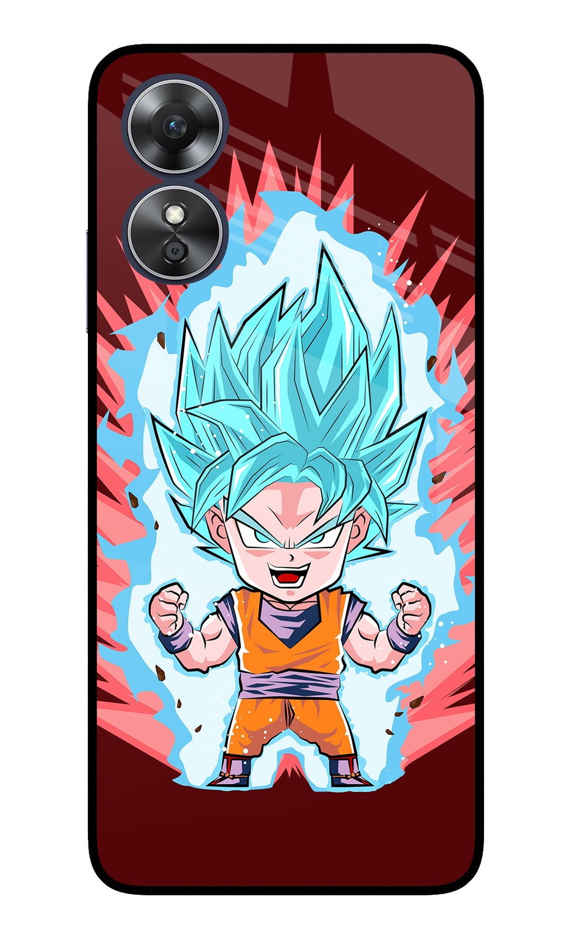 Goku Little Oppo A17 Back Cover