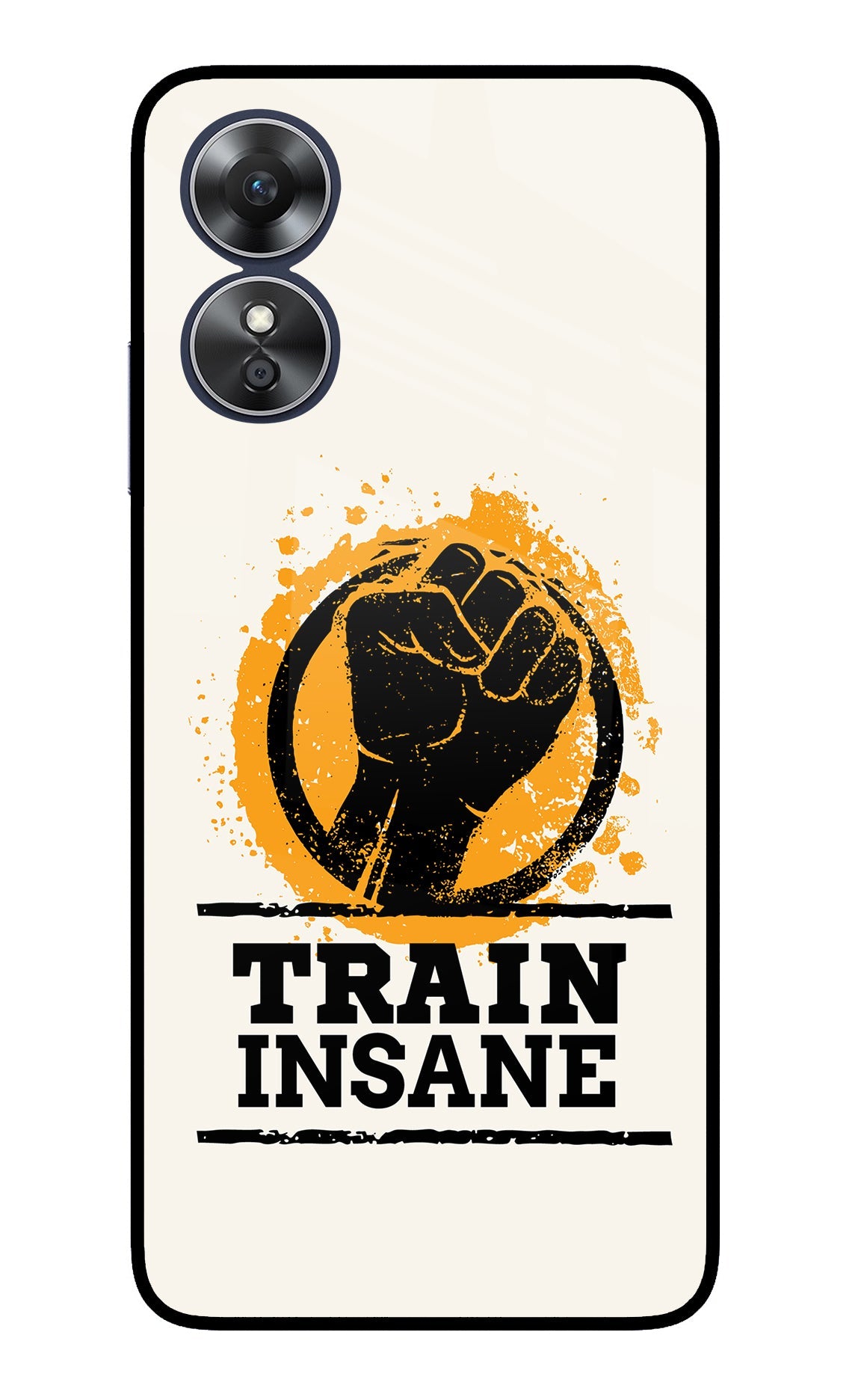 Train Insane Oppo A17 Back Cover