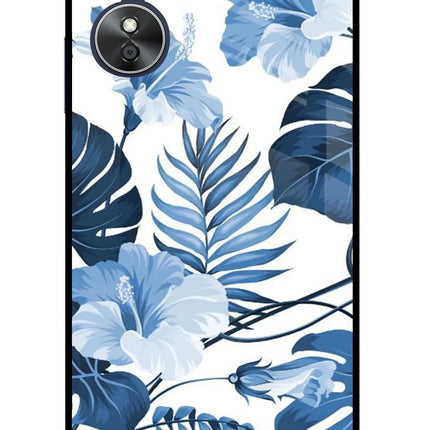 Fabric Art Oppo A17 Glass Case