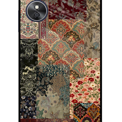 Desi Print Oppo A17 Glass Case