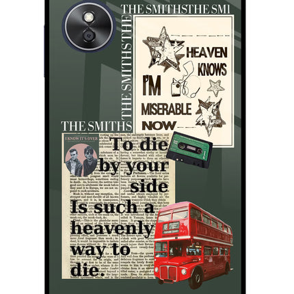 The Smiths Oppo A17 Glass Case