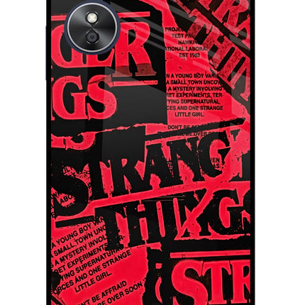 Ordinary Things Oppo A17 Glass Case Back Cover by Casekaro