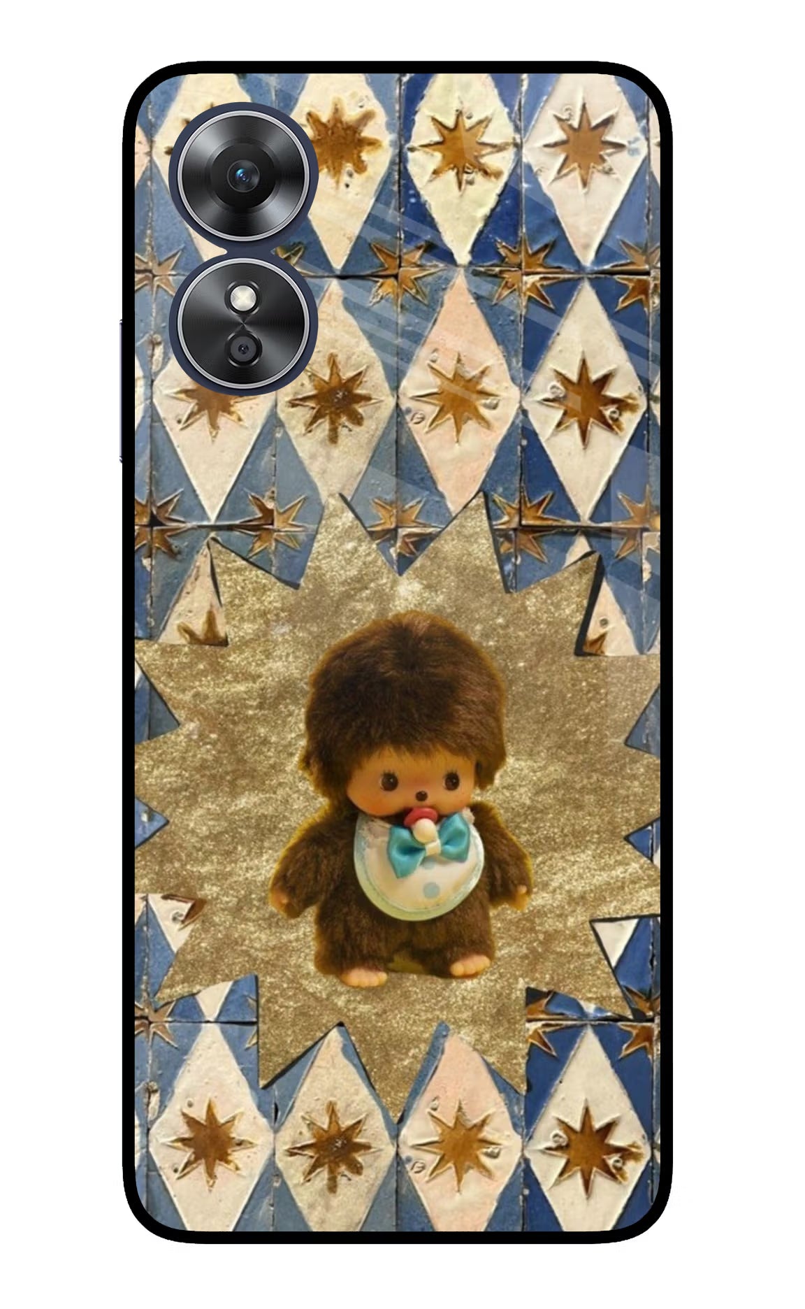 Woodooo Oppo A17 Glass Case