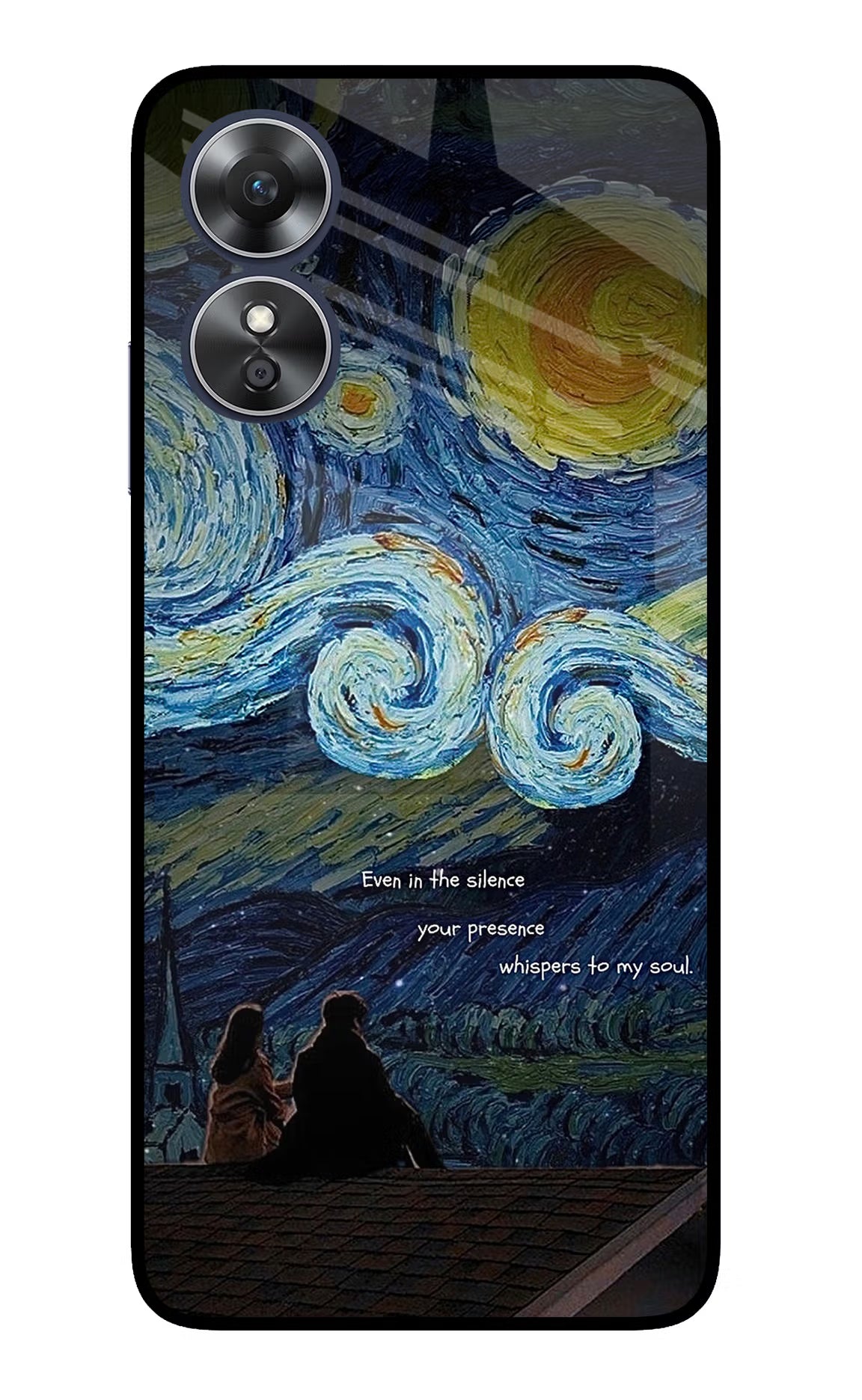 Softcore Oppo A17 Glass Case