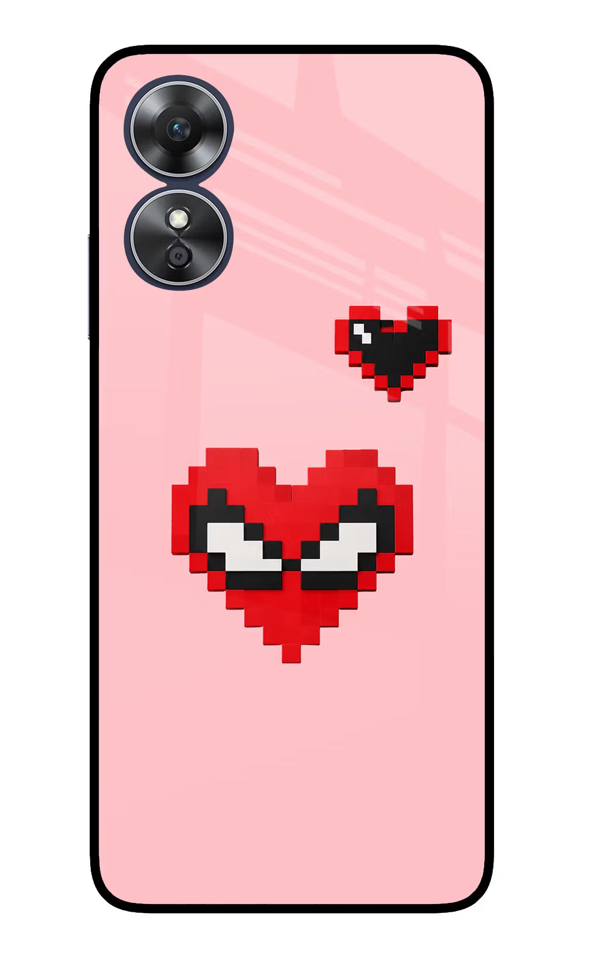 Gwen Heart Oppo A17 Glass Case