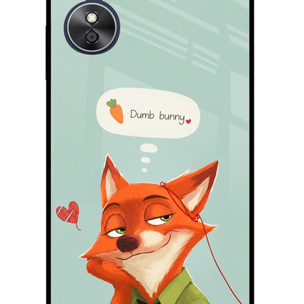 Nick Charm Oppo A17 Glass Case Back Cover by Casekaro