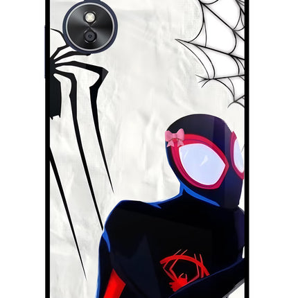 Miles Verse Oppo A17 Glass Case Back Cover by Casekaro