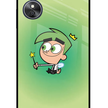 Cosmo Magic Oppo A17 Glass Case Back Cover by Casekaro