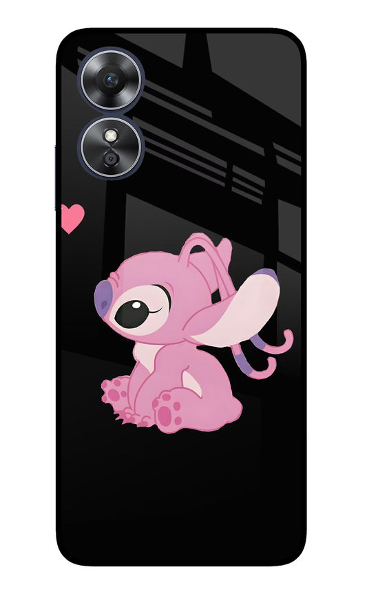 Angel Crush Oppo A17 Glass Case