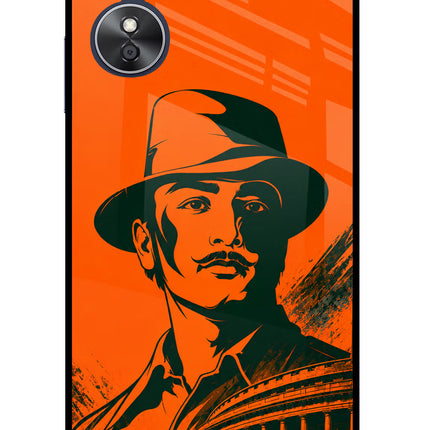 Bhagat Singh Legacy Oppo A17 Glass Case