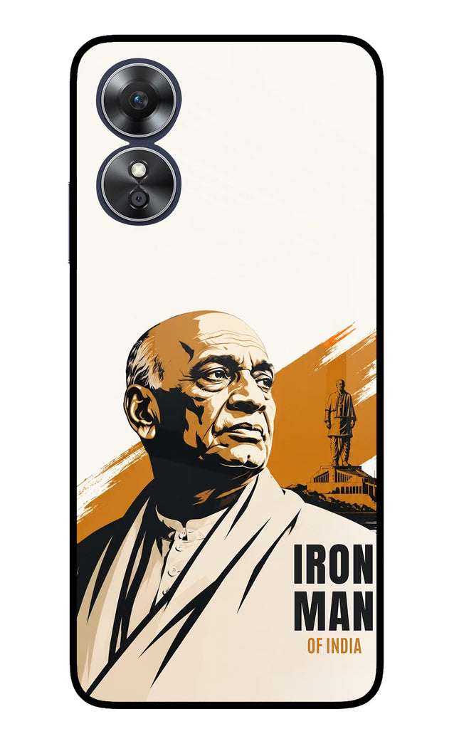 Chandrashekhar Azad Fearless Oppo A17 Glass Case