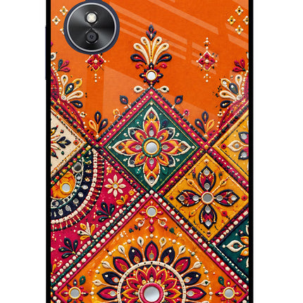 Kutch Glow Oppo A17 Glass Case