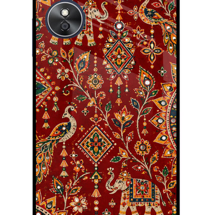 Laal Riwaaz Oppo A17 Glass Case