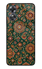 Green Pataka Oppo A17 Glass Case