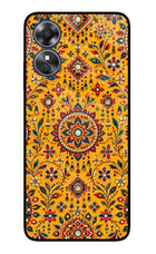 Sunlit Aura Oppo A17 Glass Case