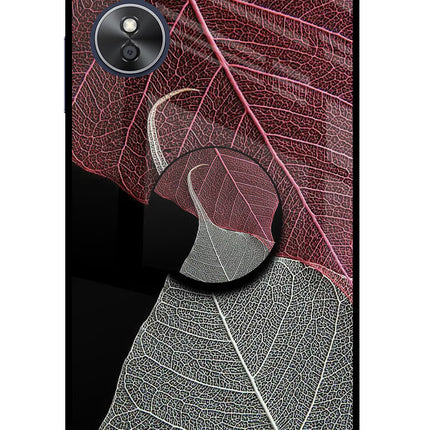 Leaf Pattern Oppo A17 Pop Case by Casekaro