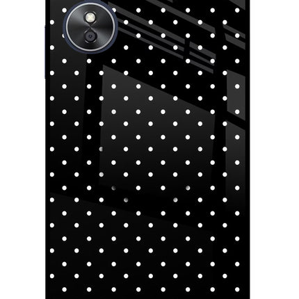 White Dots Oppo A17 Pop Case by Casekaro