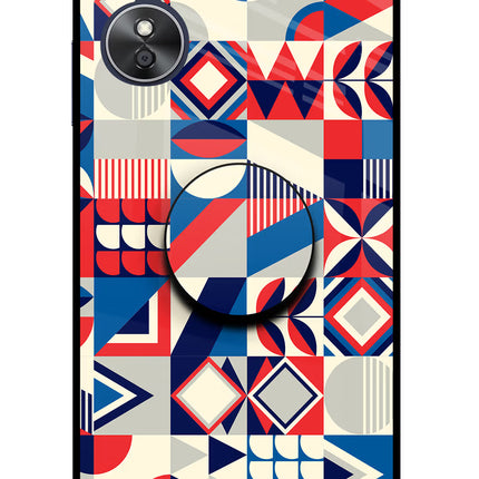 Colorful Pattern Oppo A17 Pop Case by Casekaro