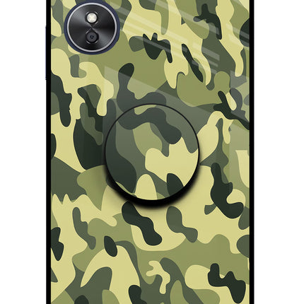 Camouflage Oppo A17 Pop Case by Casekaro
