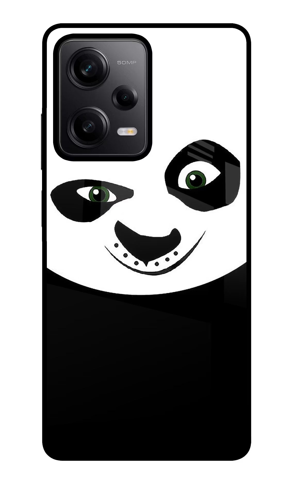 Panda Poco X5 5G Glass Case Back Cover by Casekaro