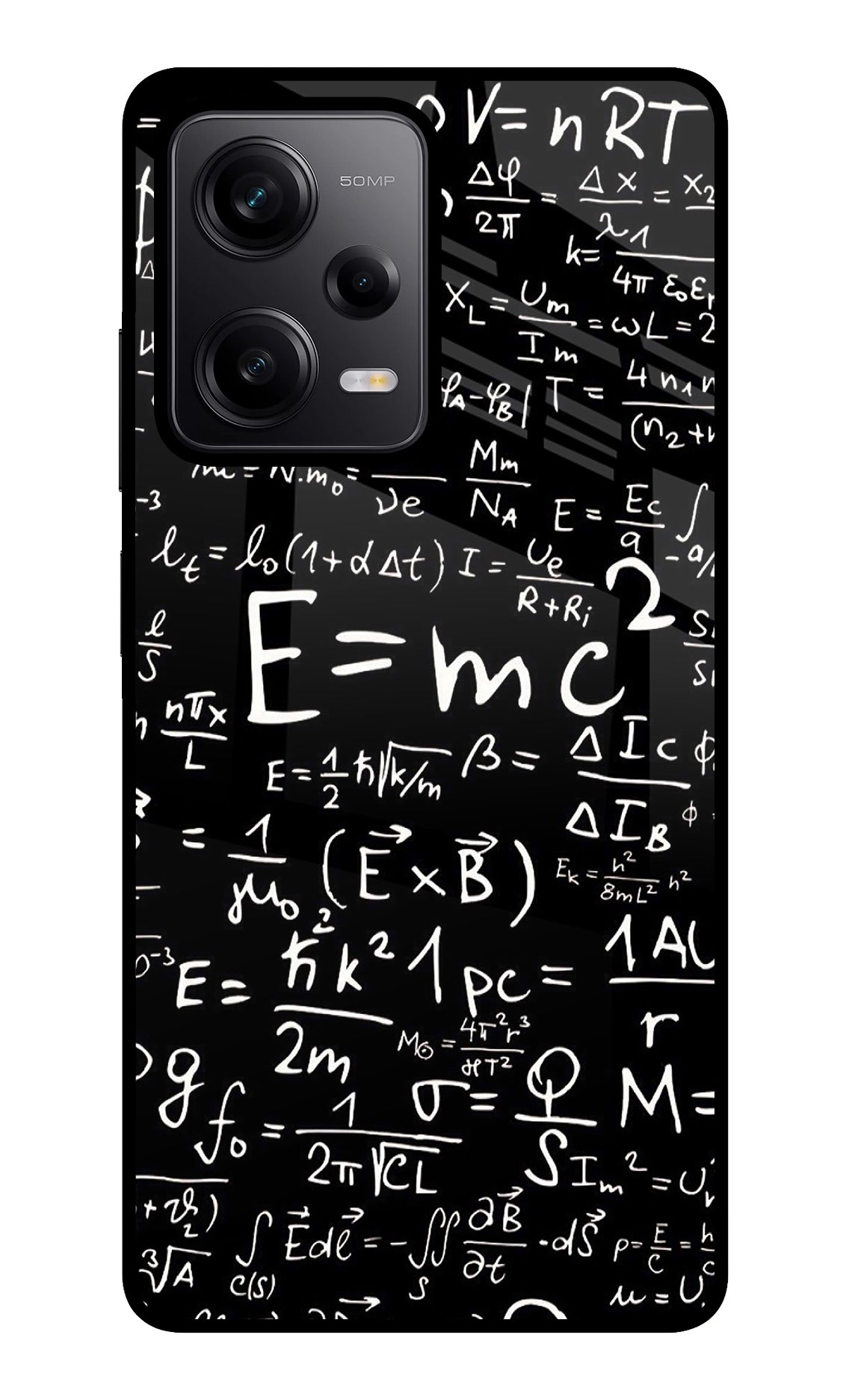 Physics Formula Poco X5 5G Back Cover