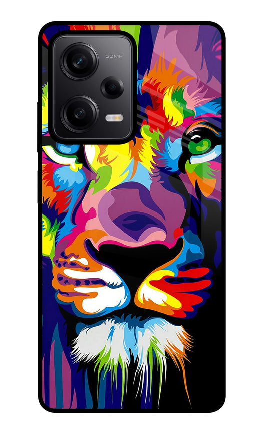 Lion Poco X5 5G Glass Case